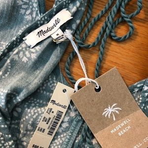 Madewell romper shorts coverup